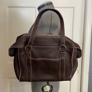 Levenger Large Leather Handbag